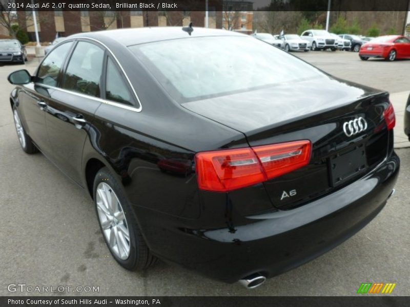 Brilliant Black / Black 2014 Audi A6 2.0T quattro Sedan