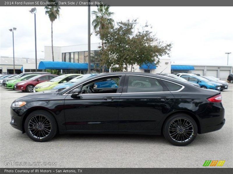 Dark Side / Charcoal Black 2014 Ford Fusion SE EcoBoost
