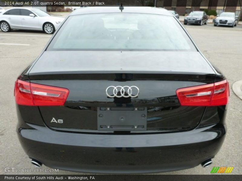 Brilliant Black / Black 2014 Audi A6 2.0T quattro Sedan