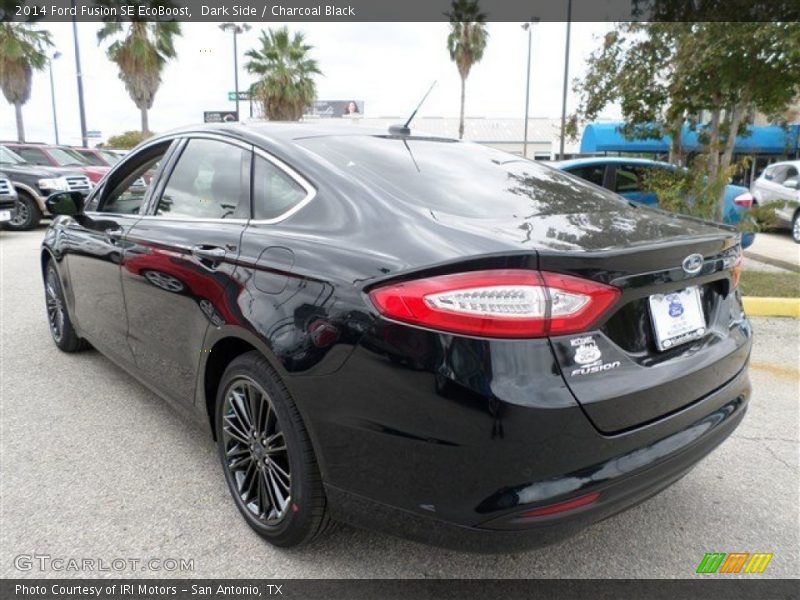 Dark Side / Charcoal Black 2014 Ford Fusion SE EcoBoost