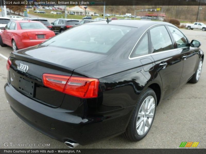Brilliant Black / Black 2014 Audi A6 2.0T quattro Sedan