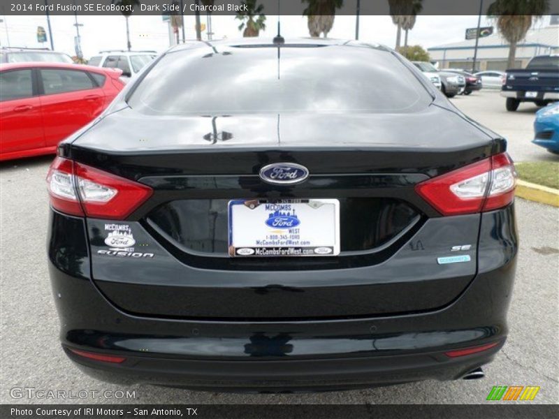 Dark Side / Charcoal Black 2014 Ford Fusion SE EcoBoost