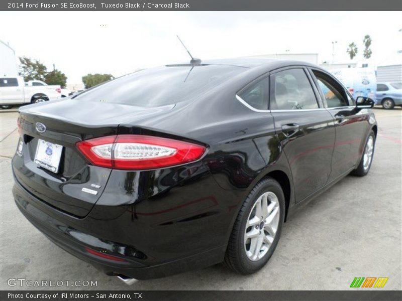 Tuxedo Black / Charcoal Black 2014 Ford Fusion SE EcoBoost