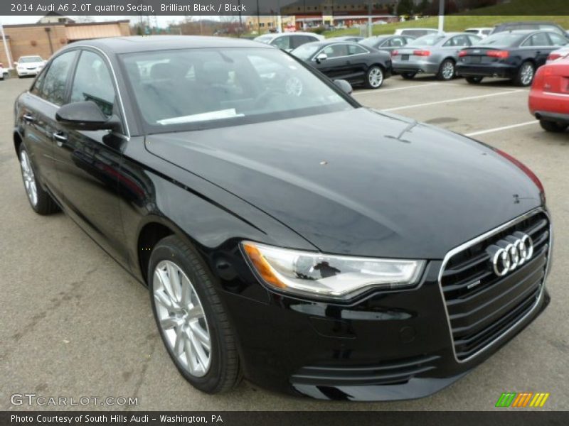 Brilliant Black / Black 2014 Audi A6 2.0T quattro Sedan