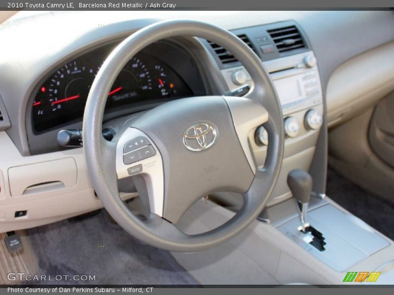Barcelona Red Metallic / Ash Gray 2010 Toyota Camry LE