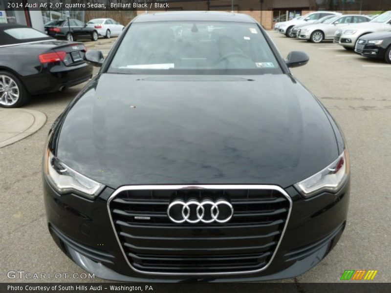 Brilliant Black / Black 2014 Audi A6 2.0T quattro Sedan