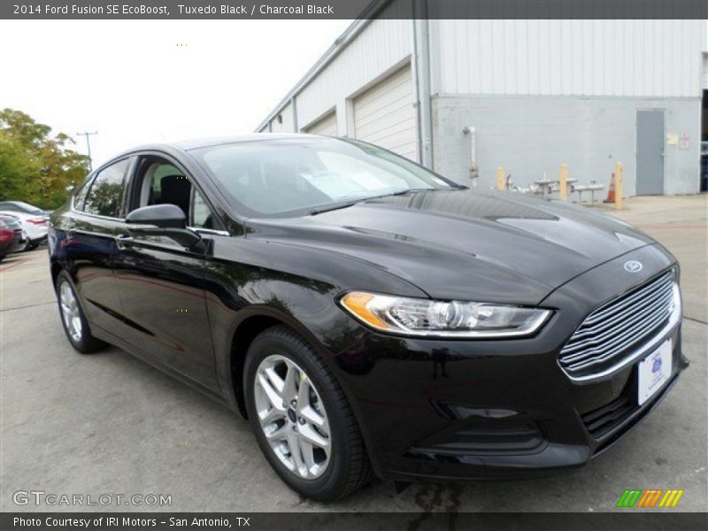 Tuxedo Black / Charcoal Black 2014 Ford Fusion SE EcoBoost