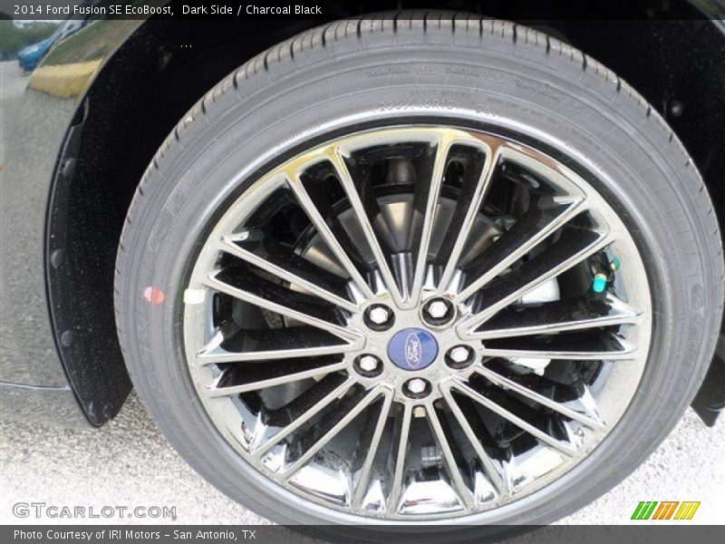 Dark Side / Charcoal Black 2014 Ford Fusion SE EcoBoost