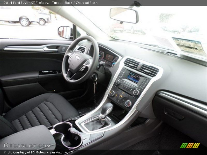 Tuxedo Black / Charcoal Black 2014 Ford Fusion SE EcoBoost