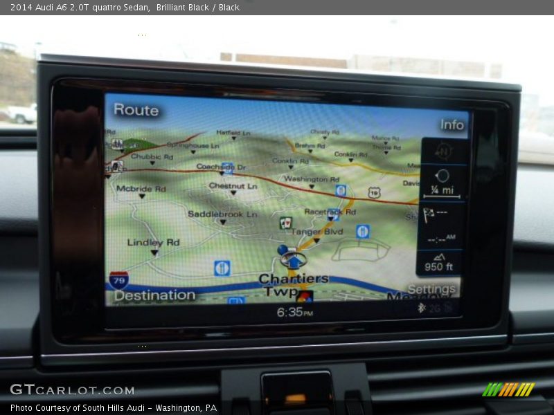 Brilliant Black / Black 2014 Audi A6 2.0T quattro Sedan