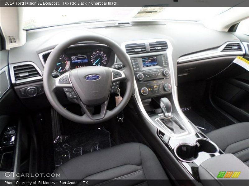 Tuxedo Black / Charcoal Black 2014 Ford Fusion SE EcoBoost