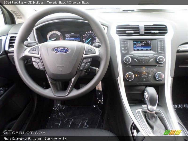 Tuxedo Black / Charcoal Black 2014 Ford Fusion SE EcoBoost
