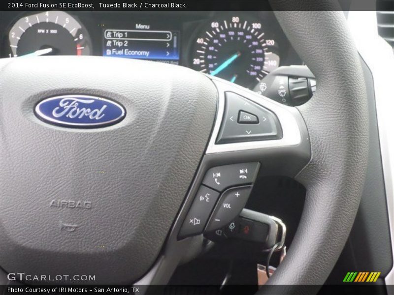 Tuxedo Black / Charcoal Black 2014 Ford Fusion SE EcoBoost