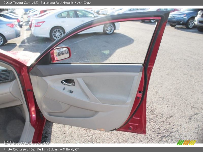 Barcelona Red Metallic / Ash Gray 2010 Toyota Camry LE