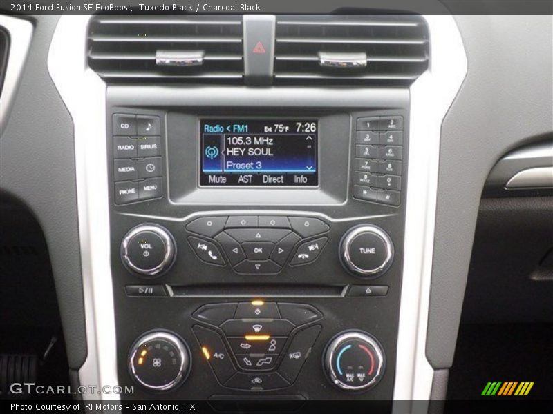 Tuxedo Black / Charcoal Black 2014 Ford Fusion SE EcoBoost