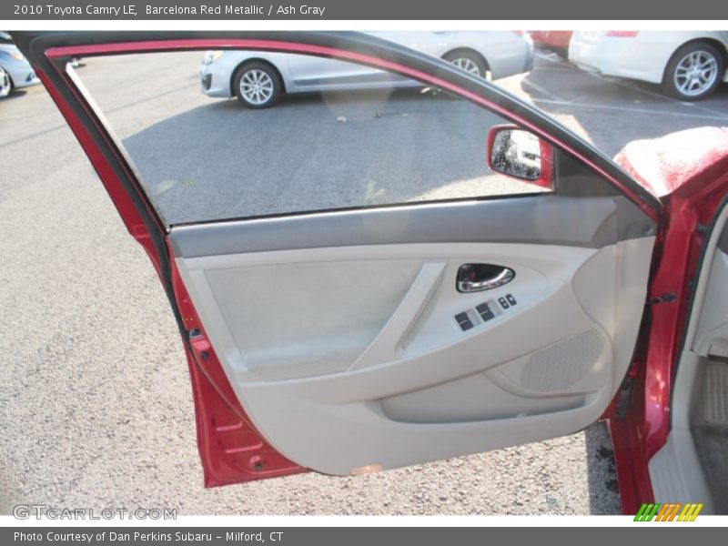 Barcelona Red Metallic / Ash Gray 2010 Toyota Camry LE