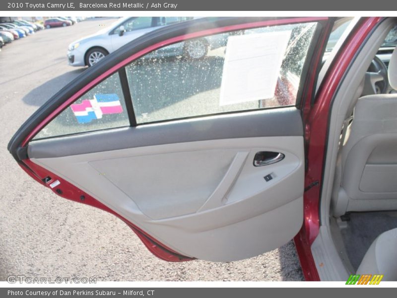 Barcelona Red Metallic / Ash Gray 2010 Toyota Camry LE