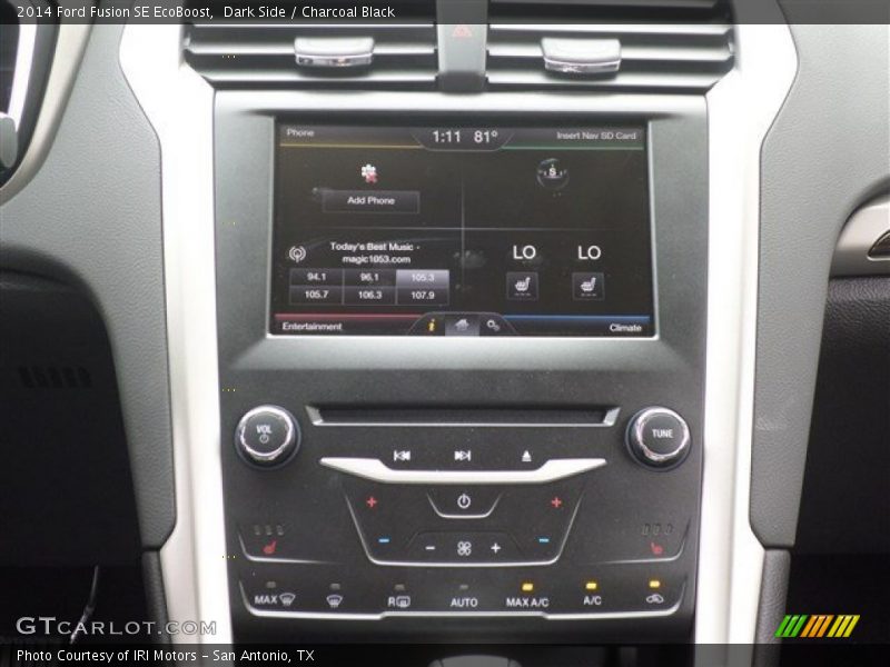 Dark Side / Charcoal Black 2014 Ford Fusion SE EcoBoost