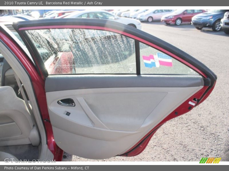 Barcelona Red Metallic / Ash Gray 2010 Toyota Camry LE