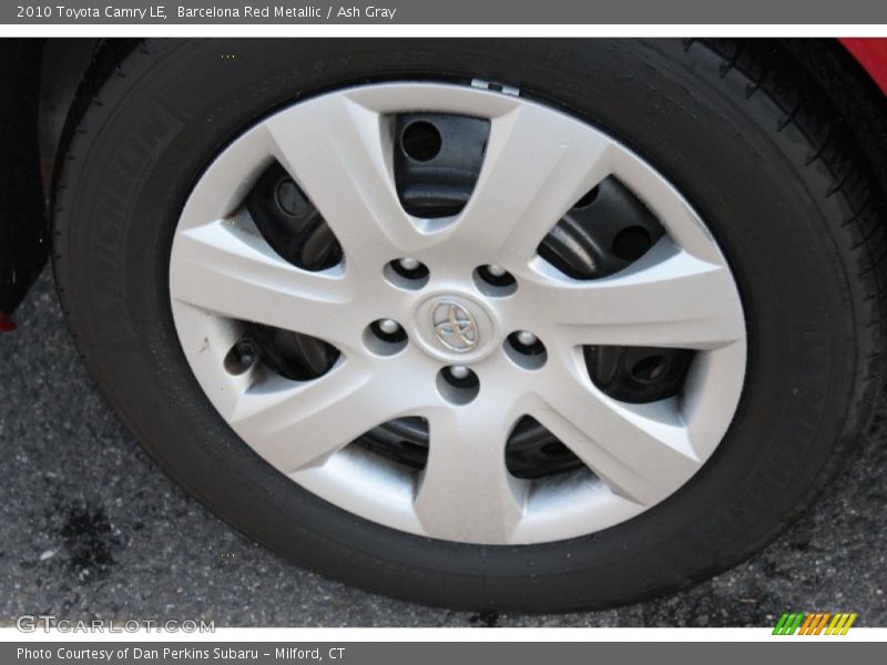 Barcelona Red Metallic / Ash Gray 2010 Toyota Camry LE