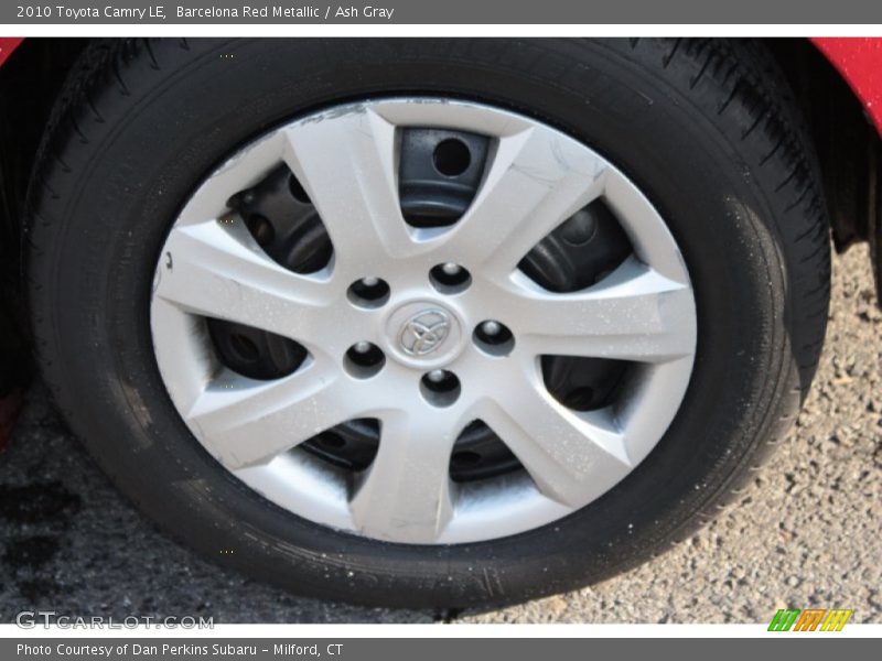 Barcelona Red Metallic / Ash Gray 2010 Toyota Camry LE