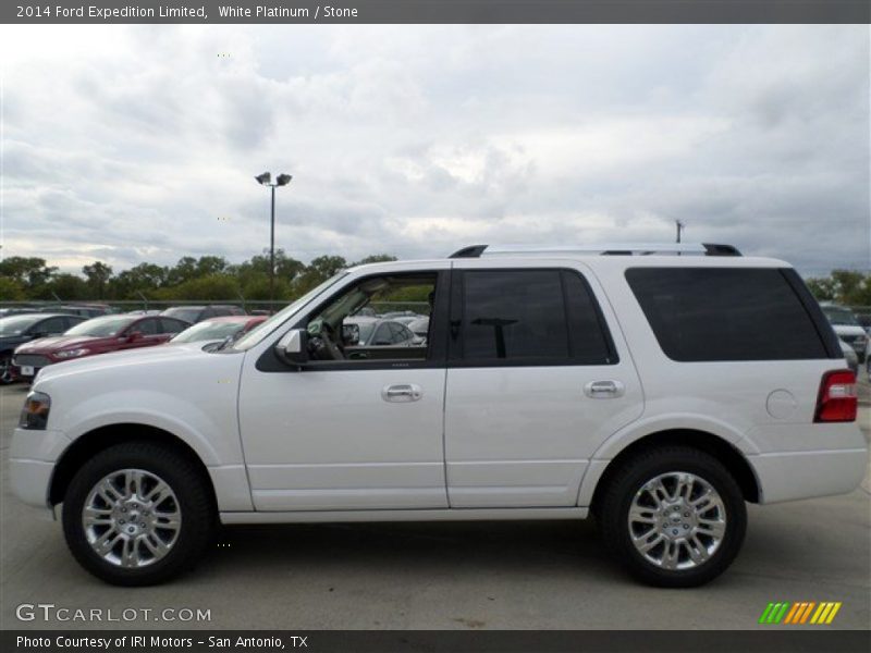 White Platinum / Stone 2014 Ford Expedition Limited