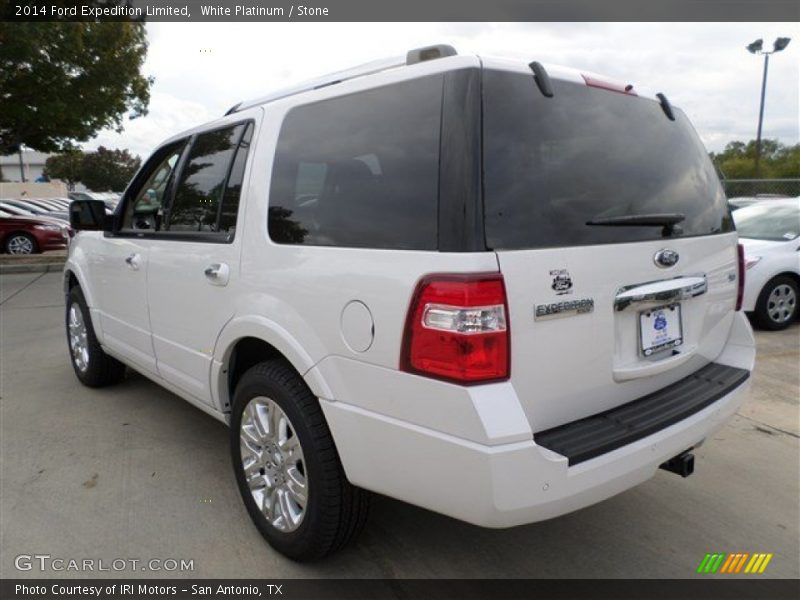 White Platinum / Stone 2014 Ford Expedition Limited