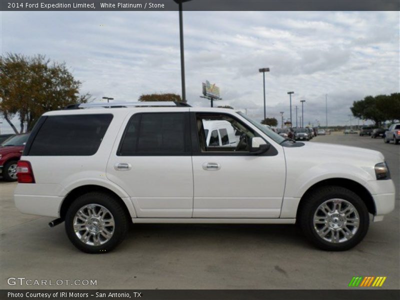 White Platinum / Stone 2014 Ford Expedition Limited