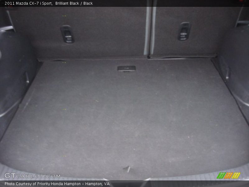 Brilliant Black / Black 2011 Mazda CX-7 i Sport