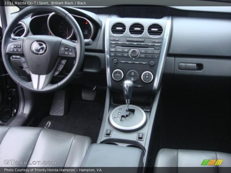 Brilliant Black / Black 2011 Mazda CX-7 i Sport