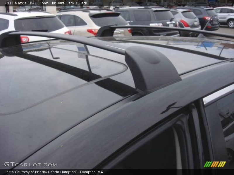 Brilliant Black / Black 2011 Mazda CX-7 i Sport