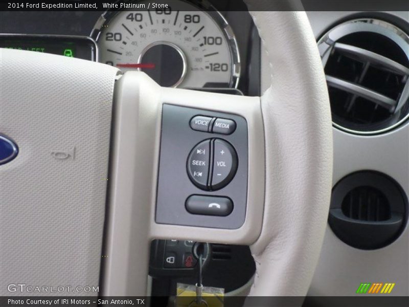 White Platinum / Stone 2014 Ford Expedition Limited