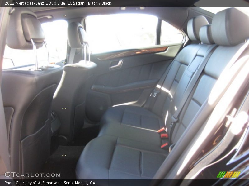 Black / Black 2012 Mercedes-Benz E 350 BlueTEC Sedan
