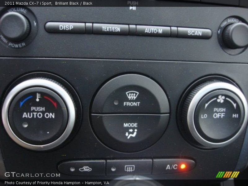 Brilliant Black / Black 2011 Mazda CX-7 i Sport