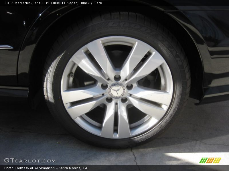 Black / Black 2012 Mercedes-Benz E 350 BlueTEC Sedan