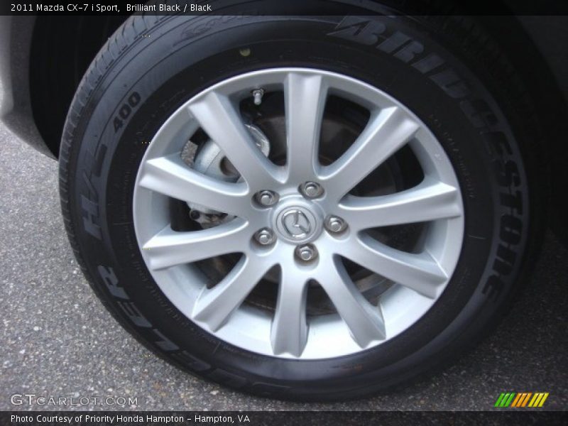 Brilliant Black / Black 2011 Mazda CX-7 i Sport