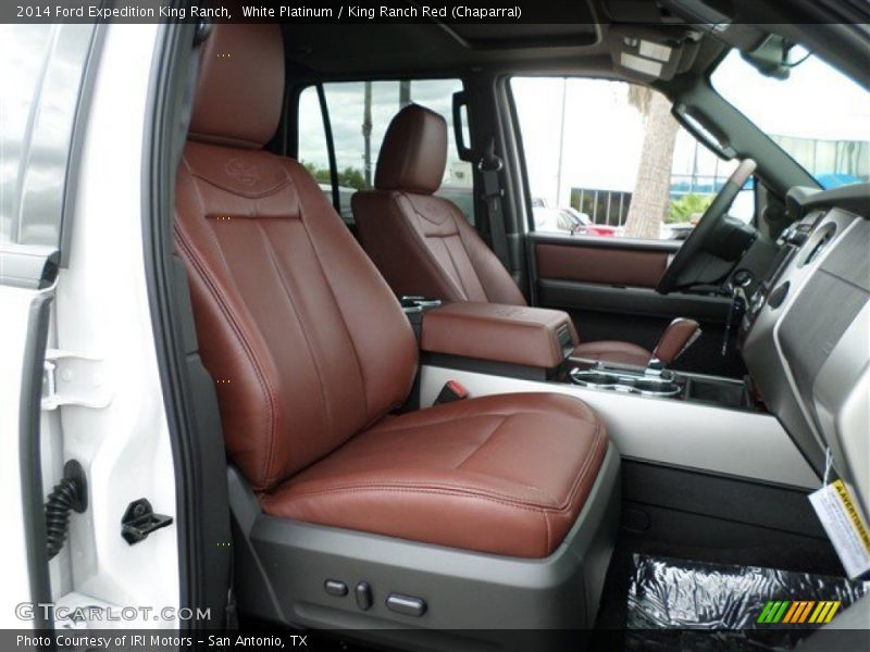  2014 Expedition King Ranch King Ranch Red (Chaparral) Interior
