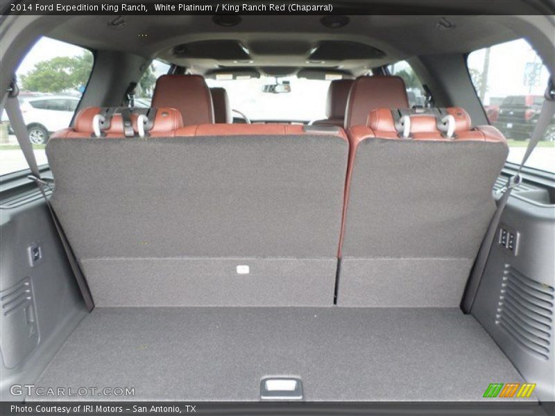  2014 Expedition King Ranch Trunk