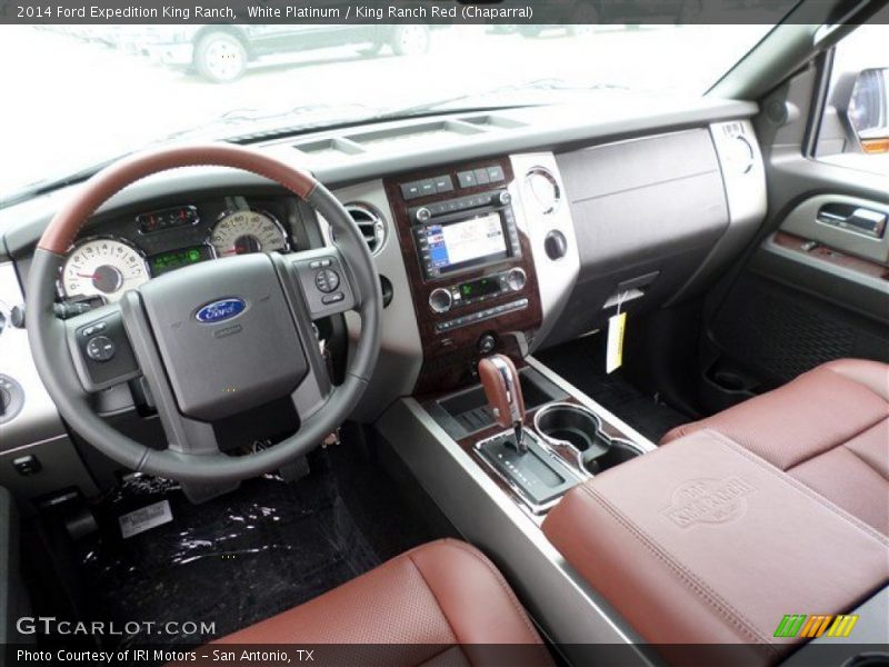 Dashboard of 2014 Expedition King Ranch
