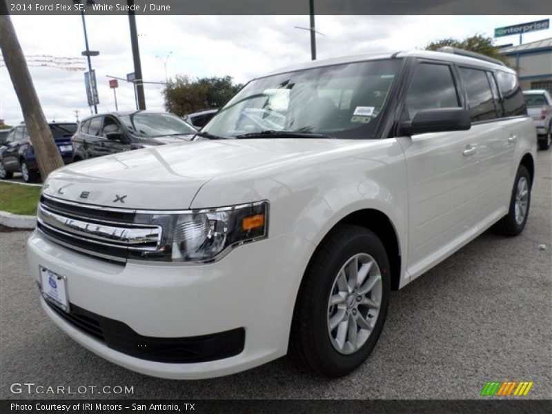 White Suede / Dune 2014 Ford Flex SE