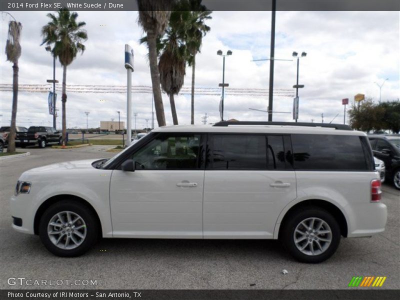 White Suede / Dune 2014 Ford Flex SE