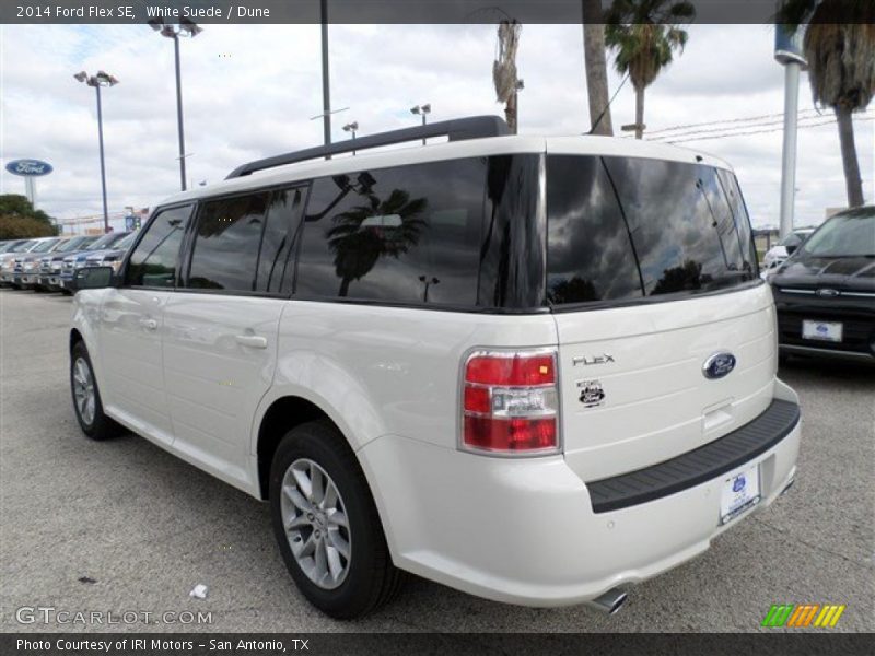 White Suede / Dune 2014 Ford Flex SE