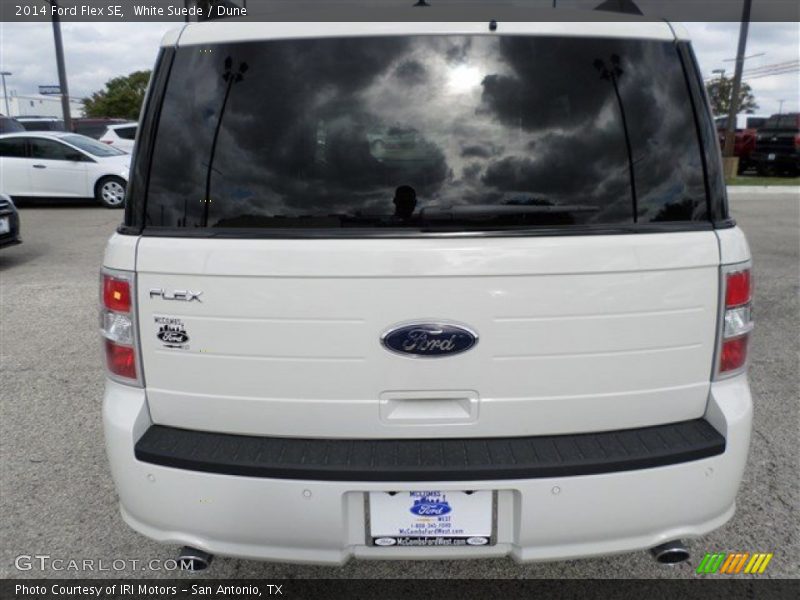 White Suede / Dune 2014 Ford Flex SE