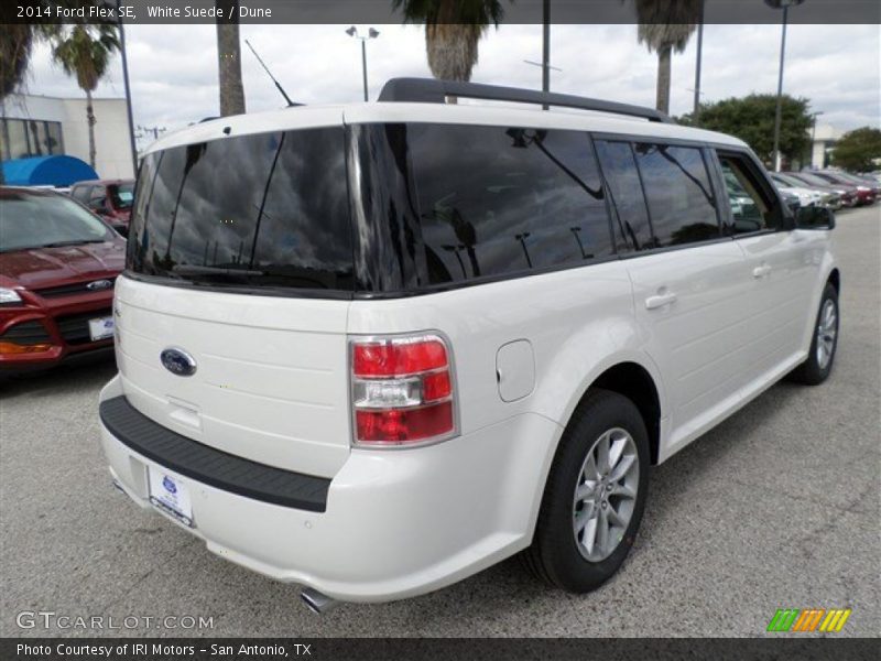 White Suede / Dune 2014 Ford Flex SE