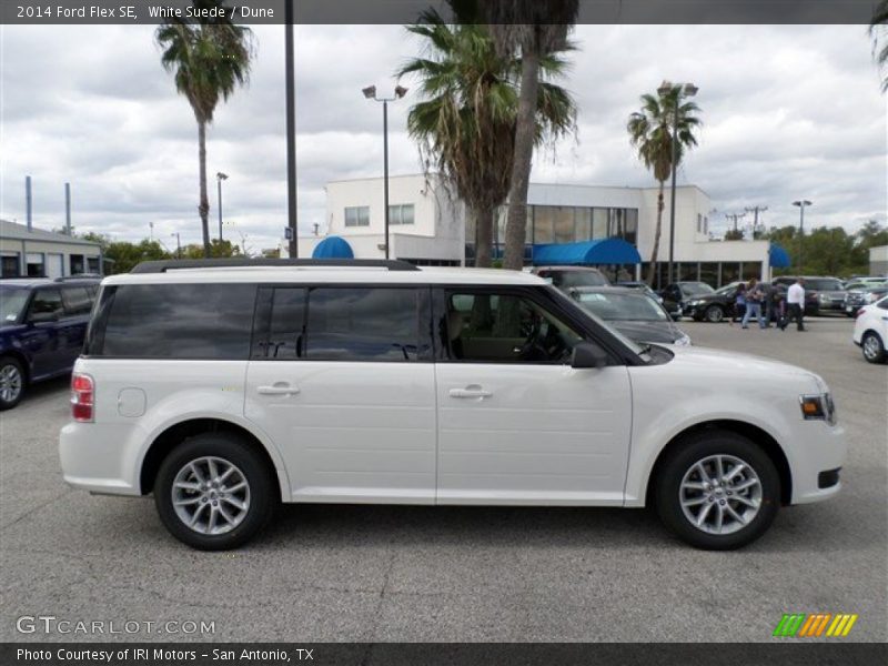 White Suede / Dune 2014 Ford Flex SE