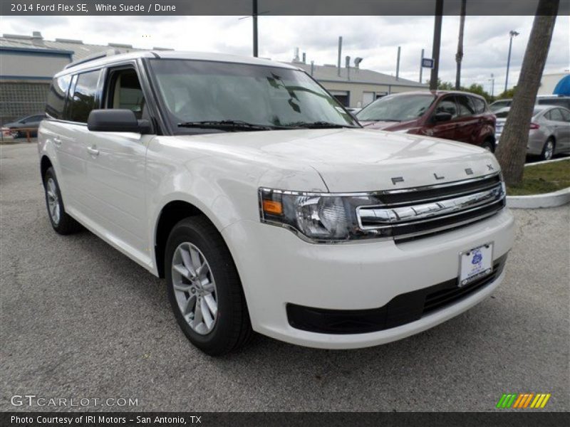 White Suede / Dune 2014 Ford Flex SE