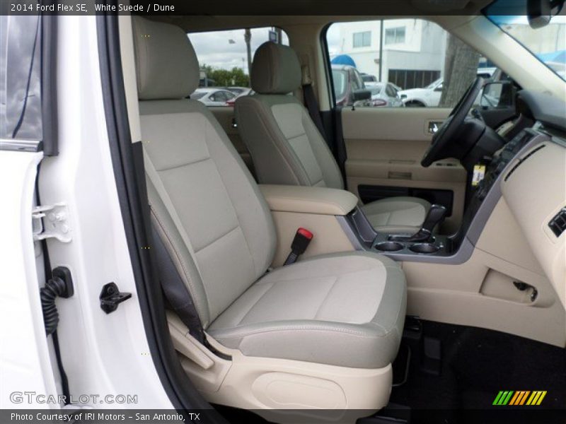 White Suede / Dune 2014 Ford Flex SE