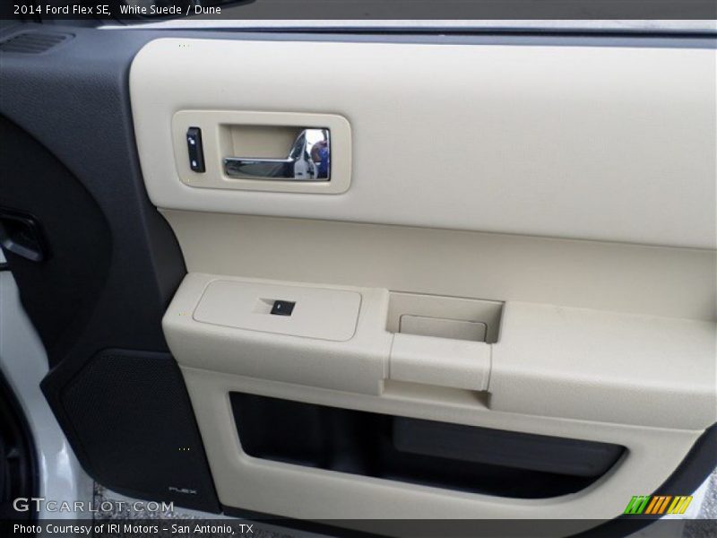 White Suede / Dune 2014 Ford Flex SE