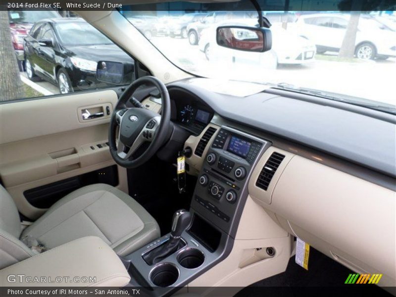 White Suede / Dune 2014 Ford Flex SE