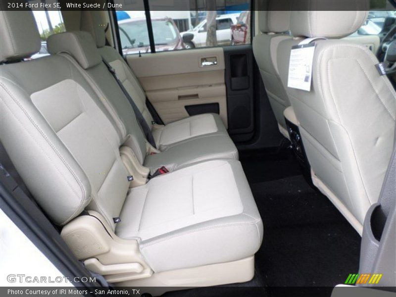 White Suede / Dune 2014 Ford Flex SE